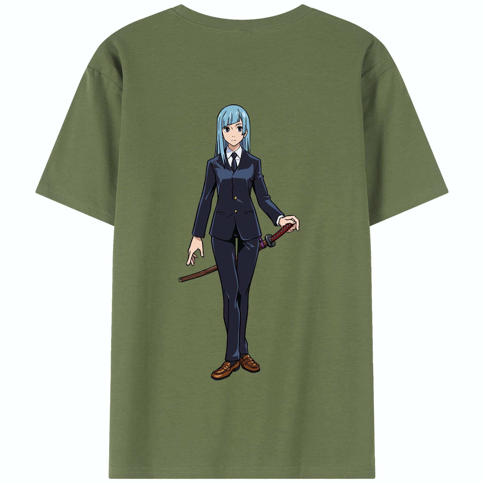 （画像用） 呪術廻戦 Jujutsu Kaisen 綿100％半袖Tシャツ（背面プリント）